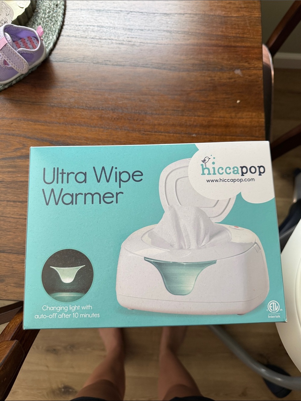 hiccapop Ultra Wipe Warmer in Teal